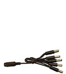 Multiple output 5 way DC Lead